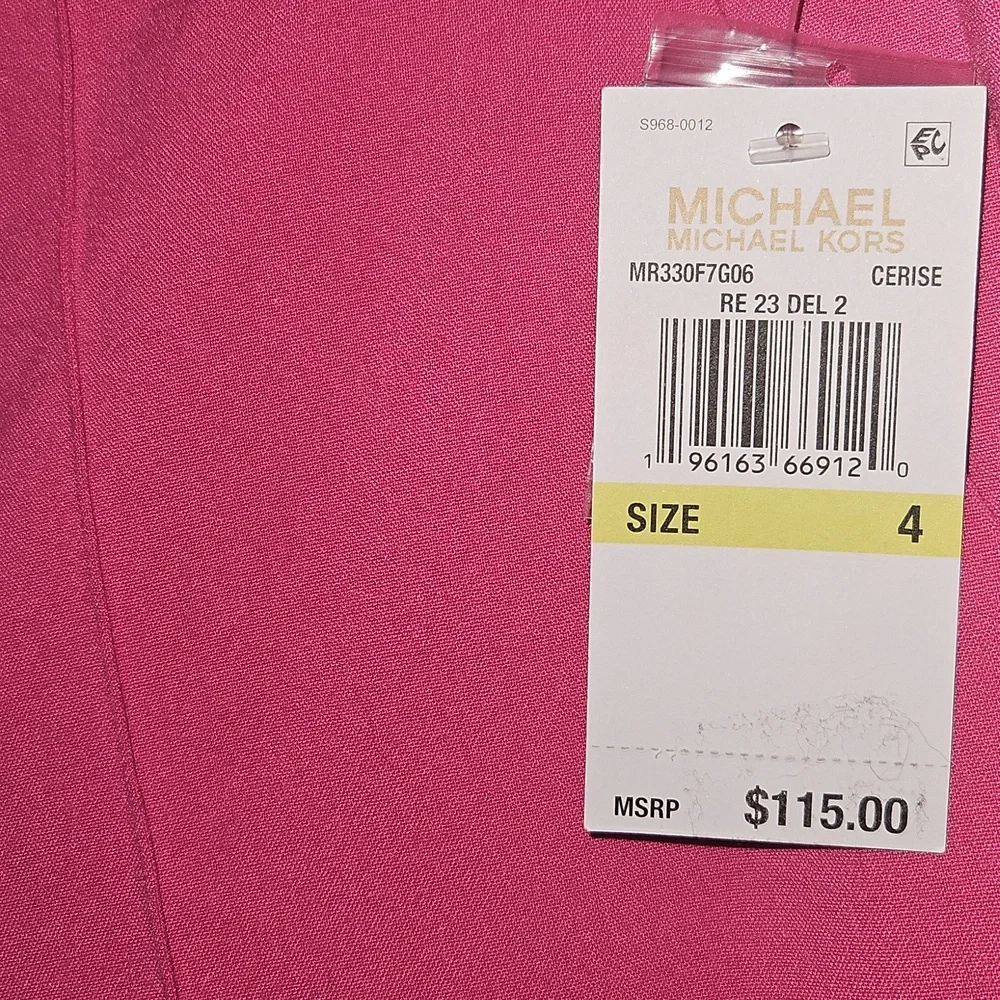 Michael Kors $115 Msrp Nwt Pink Dress Pants New With Tag